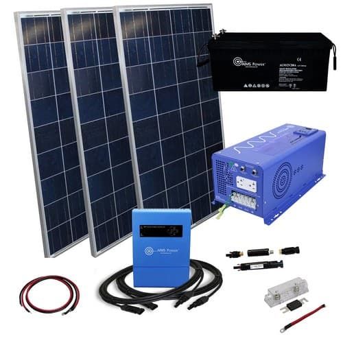 (image for) AIMS 12 Volt Off Grid Solar Kits